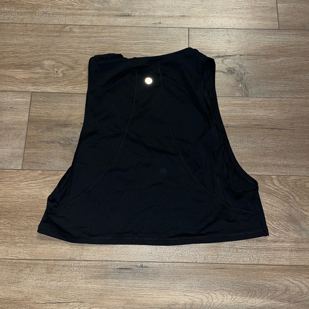 lululemon athletica Black Tank Top